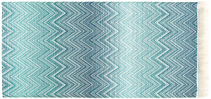 Missoni Timmy Blue Throw Blanket - Color 741