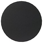 Bodrum Charm Black Round Easy Care Place Mats - Set of 4