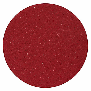 Bodrum Gem Ruby Red Round Easy Care Place Mats - Set of 4