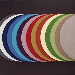 Bodrum Presto Terracotta Round Easy Care Placemats - Set of 4