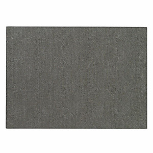 Bodrum Presto Charcoal Grey Rectangle Easy Care Placemats - Set of 4