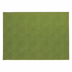 Bodrum Presto Grass Green Rectangle Easy Care Placemats - Set of 4