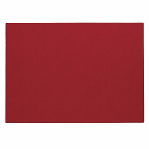 Bodrum Presto Red Rectangle Easy Care Placemats - Set of 4