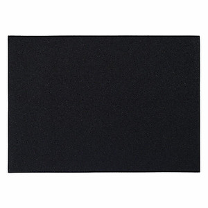 Bodrum Skate Black Rectangle Easy Care Placemats - Set of 4