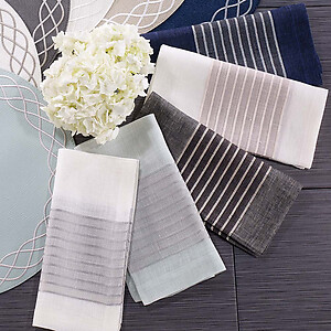 Add Elegance to Your Table with Bodrum Tuxedo Napkins