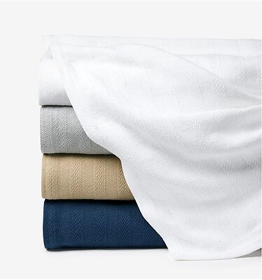 Sferra Tavira Cotton Blankets
