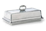Match Pewter Butter Dish w/ Cover