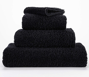 Abyss Super Pile Towels Black Color 990
