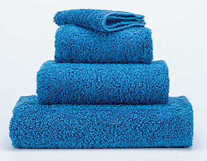 Abyss Super Pile Towels Ocean Blue Color 336