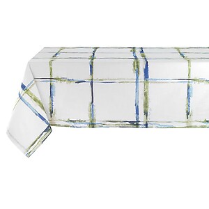 Bodrum Abstract Grid Table Linens