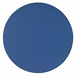 Bodrum Presto Periwinkle Blue Round Easy Care Placemats - Set of 4