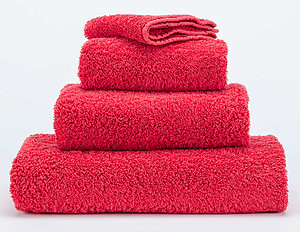 Abyss Super Pile Towels Viva Magenta Red Color 579