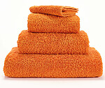 Abyss Super Pile Towels Tangerine Orange Color 614