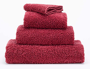 Abyss Super Pile Towels Canyon Red Color 578