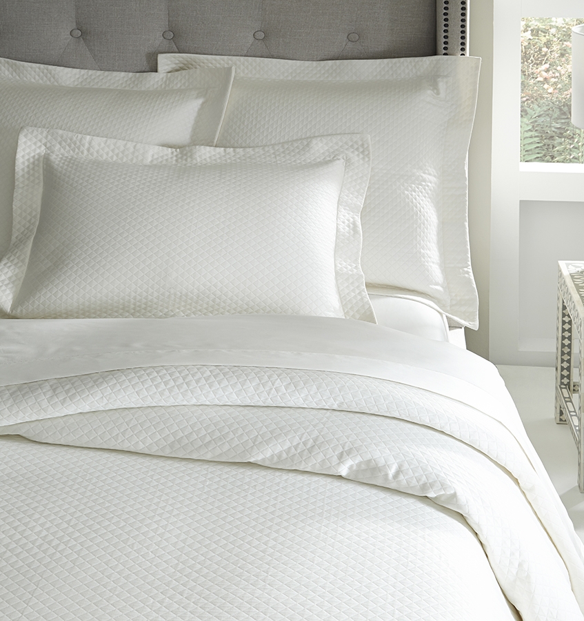 Sferra Bari Bedding - Diamond Pique Bedding | J Brulee Home