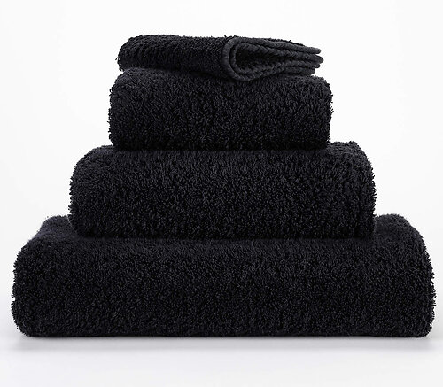 Abyss Super Pile Towels Black Color 990