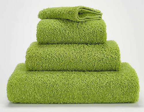 Abyss Super Pile Towels Apple Green Color 165