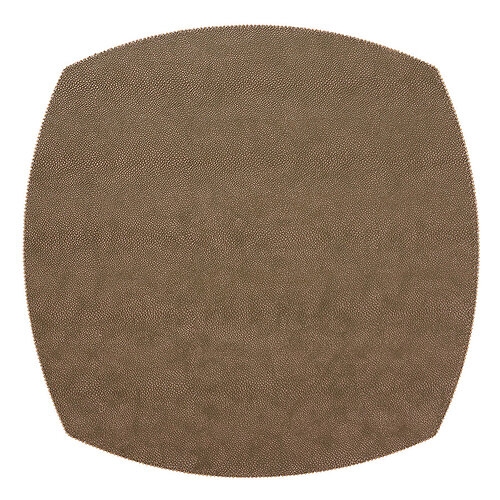 Bodrum Allure Bronze Elliptic Easy Care Place Mats - Set of 4