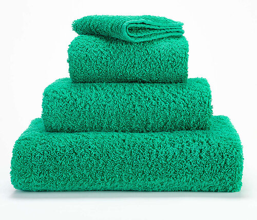 Abyss Super Pile Towels Emerald Green Color 230