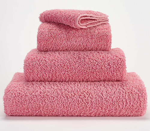 Abyss Super Pile Towels Flamingo Pink Color 573