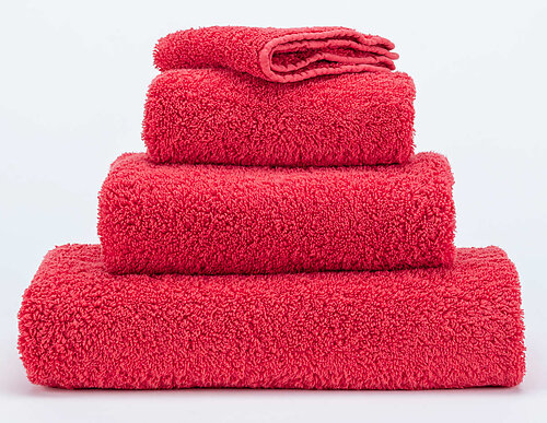 Abyss Super Pile Towels Viva Magenta Red Color 579