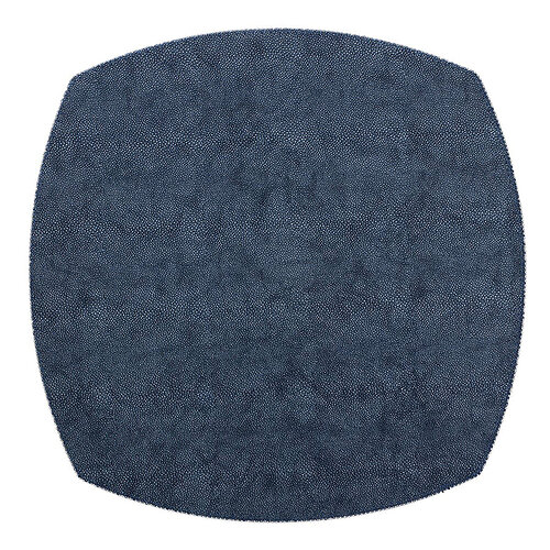 Bodrum Allure Navy Blue Elliptic Easy Care Place Mats - Set of 4